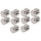 thumbnail image 4 of Abrazaderas de Cable cruzado de acero inoxidable 316, Clips de cuerda de alambre, accesorios para sistema de pared, 3mm, 10 Uds., 4 of 9