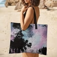 thumbnail image 5 of Colorful Tie Dye Vortex Picnic Blanket Waterproof Outdoor Beach Blanket Hand-held Pad Suitable for Travel, Camping, Beach, Family Gatherings, 5 of 8