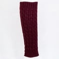 thumbnail image 4 of Women Winter Warm Crochet Knit High Knee Leg Warmers Legging Stockings, 4 of 4