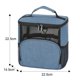 thumbnail image 2 of Organizador de ducha para dormitorio, bolsa de ducha colgante para acampar, drenaje desde abajo, artículos esenciales para dormitorios universitarios para hombres, bolsa de ducha de malla con gancho,, 2 of 5