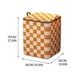 thumbnail image 1 of Bolsa de almacenamiento sin tejida con cierre de cremallera - Organizador plegable de gran capacidad para colchas y ropa, asa de algodón y lino, 1 of 2