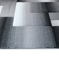 thumbnail image 6 of BizChair Modern Contemporary Area Rug, Grey Black (5 Feet X 7 Feet), 6 of 7