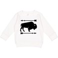 thumbnail image 2 of Inktastic Buffalo Cute Animal Western Toddler Sweatshirt, 2 of 4