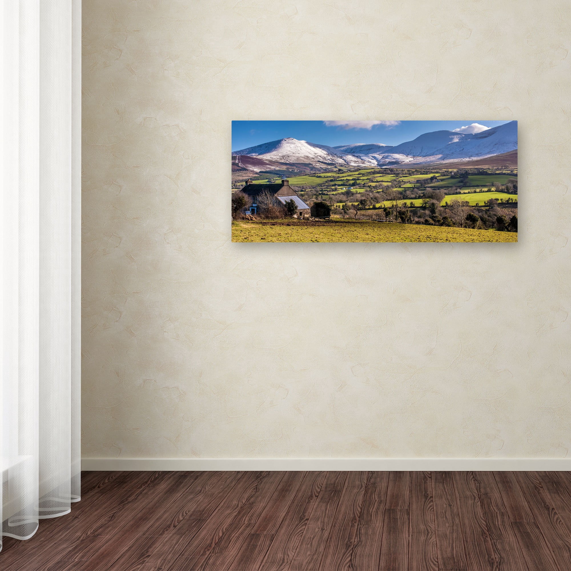 Trademark Fine Art "Galtees Ireland" Canvas Art by Pierre Leclerc