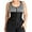 Black, variant on COMFREE Plus Size Neoprene Sauna Waist Trainer Corset Sweat Belt for Women Weight Loss Workout Compression