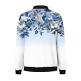thumbnail image 4 of Lisbinx Manteaux d'Hiver pour Femmes, Sweat à Manches Longues avec Veste à Fermeture Éclair, Veste de Baseball Tricotée Décontractée, 4 of 5