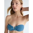 thumbnail image 5 of Free Assembly Women's and Women's Plus V Wire Seersucker Bralette Bikini Top, Sizes XS-3X, 5 of 5