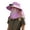 Purple, variant on Solar Sun Hat With Built In Fan For And UPF 50+ Wide Brim Outdoor Ventilation Cap For Gardening Beach Running Light for Cap