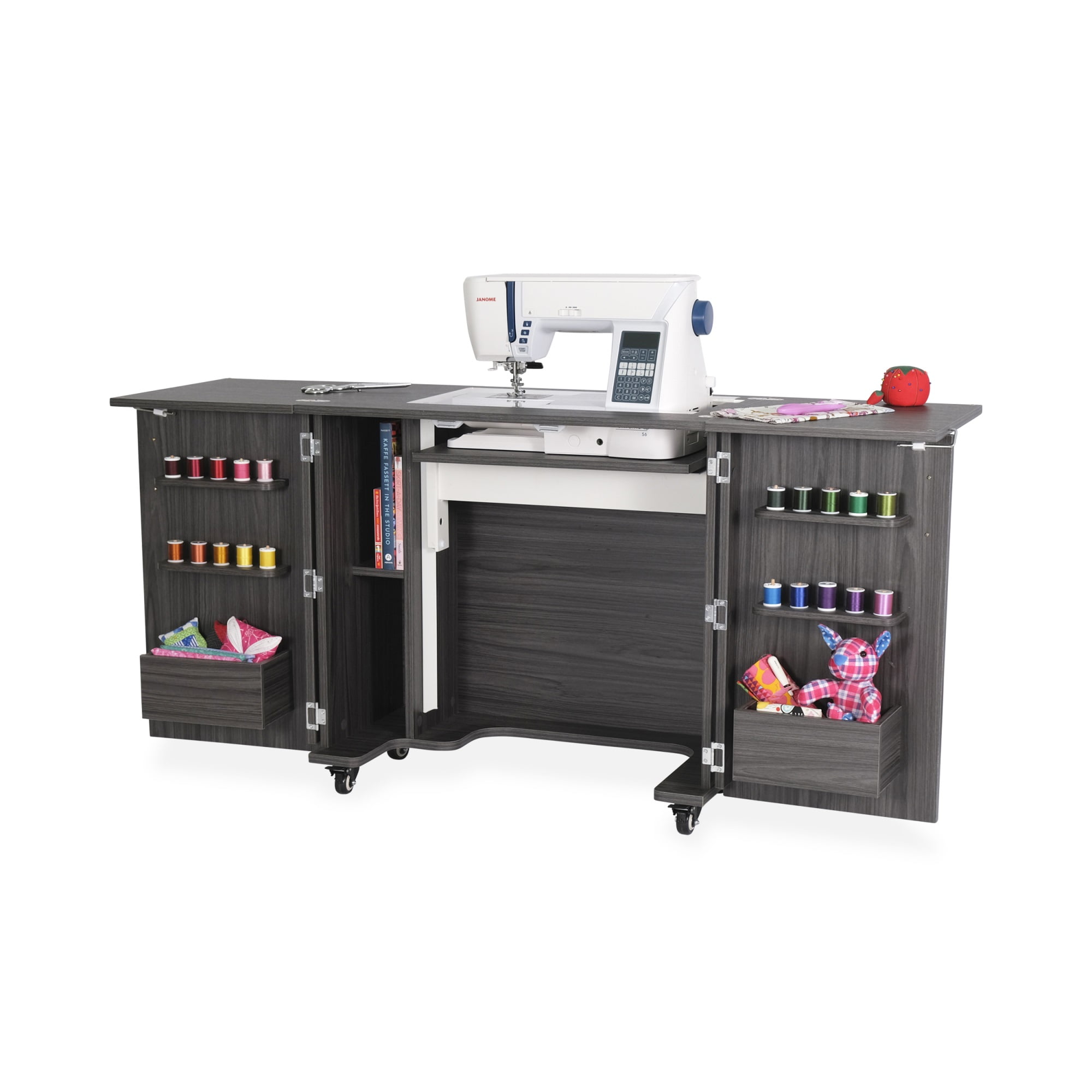 Arrow Companies, LLC Bandicoot Sewing Cabinet- Grey