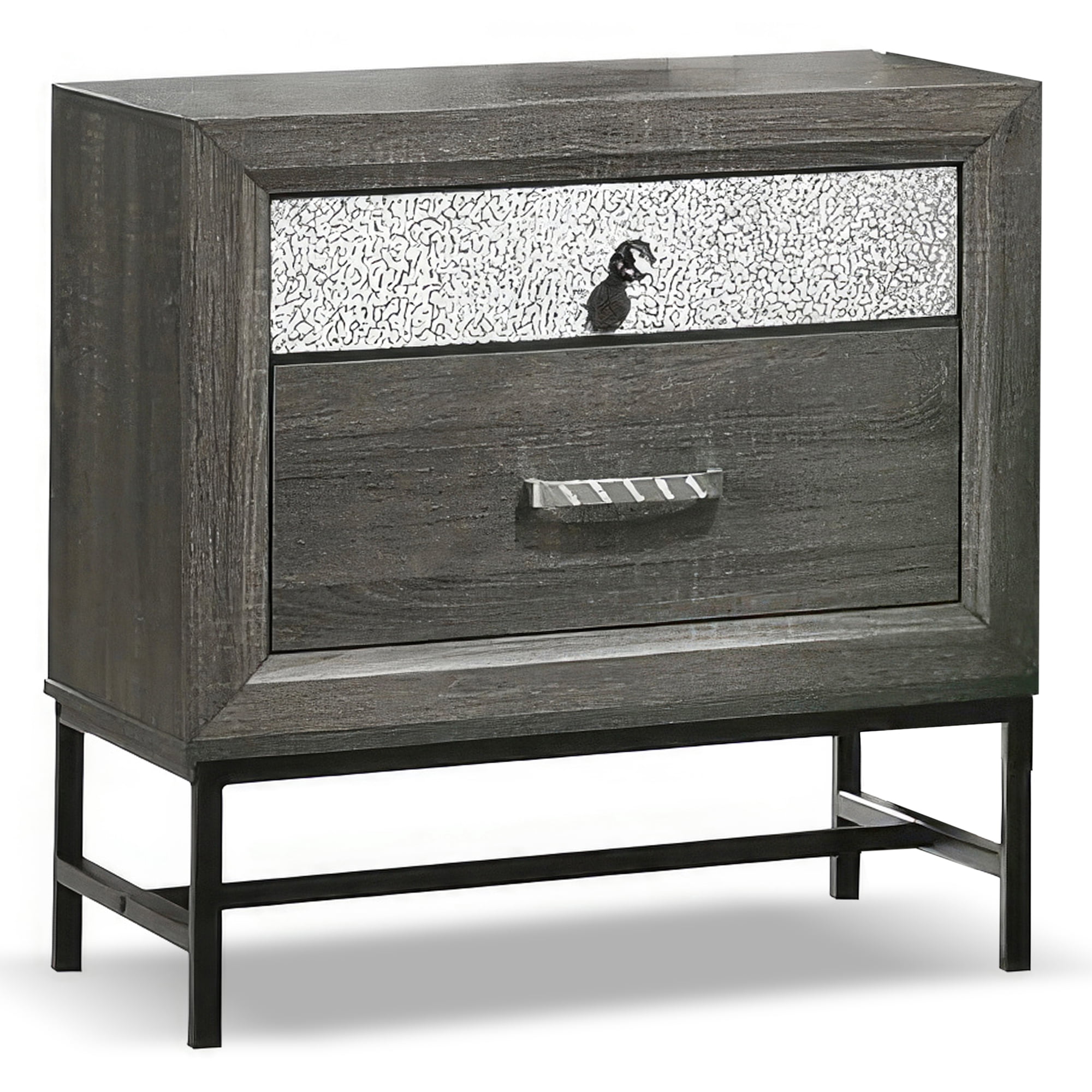 Furniture of America Joolen Wood Gray 3-Piece King Bedroom Set