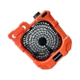 thumbnail image 1 of Soidarity Linterna de velocidad ajustable móvil de carga, ventilador eléctrico para acampar, ventiladores de iluminación refrigerados por aire Estufas de camping X5/naranja, 1 of 6