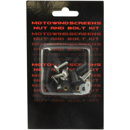 

MotoBrackets Windscreen Nut and Bolt Kit Fits Honda 1999-2000 CBR600F4 2001-2006 CBR600F4i