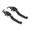 thumbnail image 2 of 2 piezas Palancas de freno izquierda derecha de motocicleta Accesorios de modificación de motocicleta Pit Dirt Motocross Piezas de repuesto para YAMAHA NMAX 155 2015-2021 Negro Jadeshay  A, 2 of 9