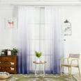 thumbnail image 1 of Bovemsi Clearance Door Scarf Gradient Color Tulle Window Curtain Panel Transparent Home Textiles, 1 of 3