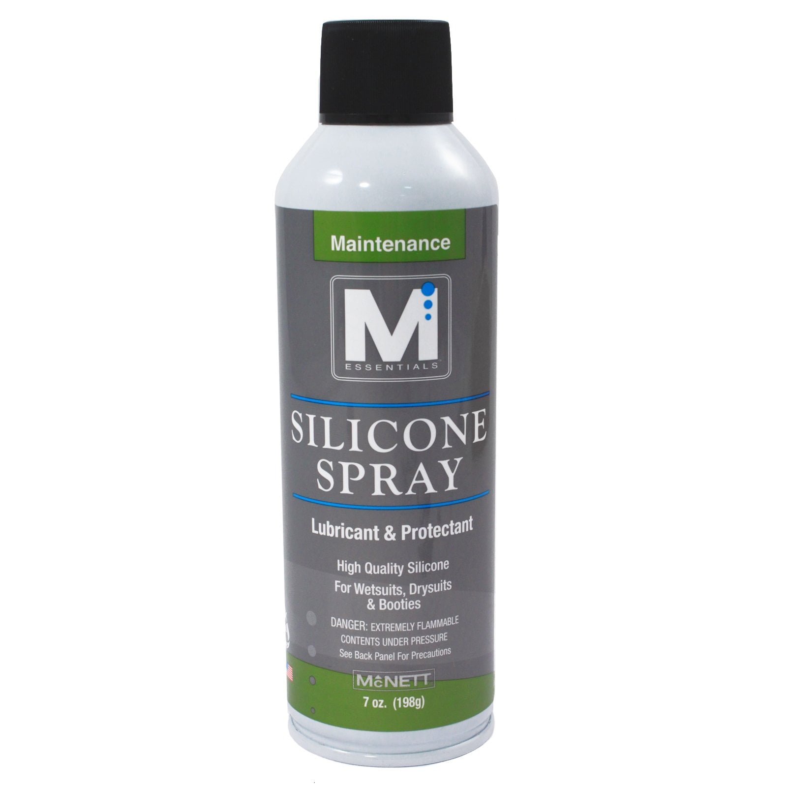 Silicone Lubricant Protectant Spray for Dive Equipment 7oz Clear