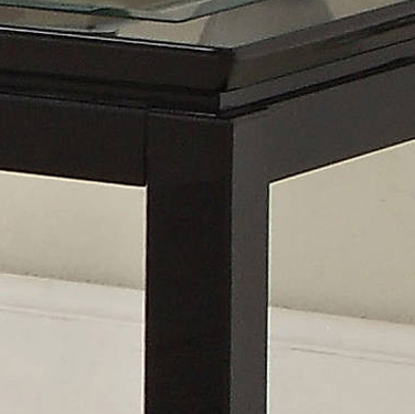 Furniture of America Lalia Contemporary End Table, Black