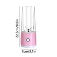 thumbnail image 3 of Vadktai Portable Blender, Personal Mini Juice Blender, USB Rchargeable Juicer Cup with 6 Blades in 3D, Smoothie Blender Home, Office, Outdoors, 3 of 7