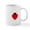 White, variant on CafePress - LADY BUG HEART Mugs - 11 oz Ceramic Mug - Novelty Coffee Tea Cup