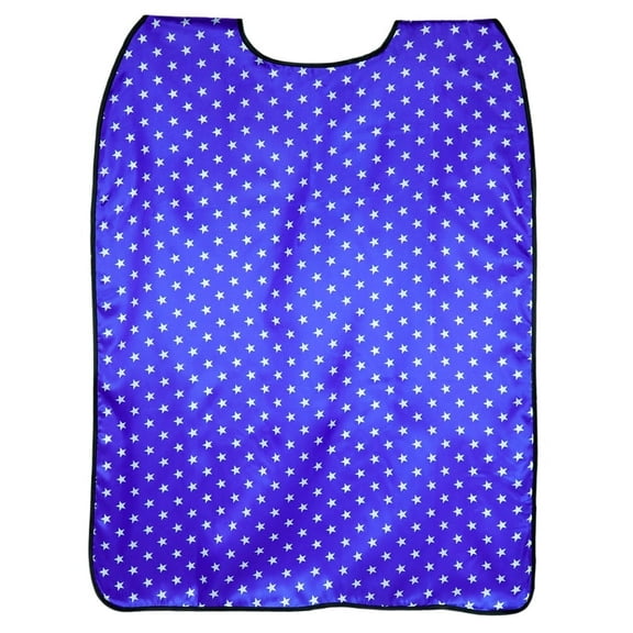 SeasonsTrading 26" Blue & White Stars Satin Cape - Superhero Hero July 4th Mickey Costume Dress Up, Birthday Party, Cruise