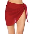 thumbnail image 1 of Paréo Court Maillot de Bain Jupe Enveloppante Maillot de Bain Femme, 1 of 5