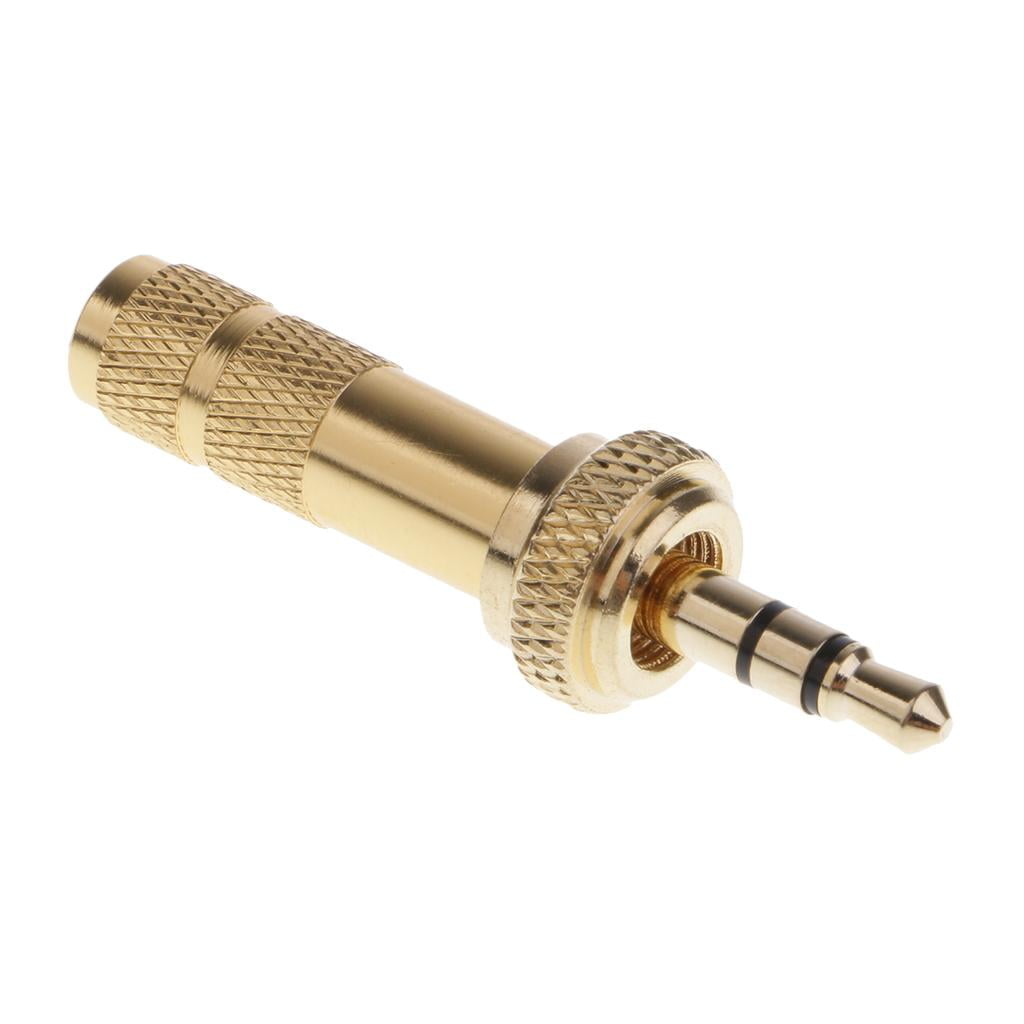 3.5mm Stereo Gold Plated Headphone/Earphone Replacement Audio Jack Plug Solder 