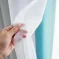 thumbnail image 2 of Mistaha 1pc Curtain Simple Gradient Hollow-out Star Pattern Double Layer Blackout Bedroom Living Room Insulation Curtain, 2 of 8