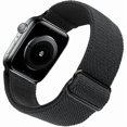 thumbnail image 1 of wonima44 Stretchy WatchBand Compatible for Apple Watch Band 49/45/44/42/41/40mm/38mm Comfortable Adjustable Sport Band for iWatch Series 10 9 8 7 6 5 4 SE 3 2 1 Women Men, 1 of 1
