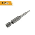 thumbnail image 3 of Uxcell TT8 Security Torx Head Screwdriver Bit 2" (50mm) Long 1/4" Hex Shank Magnetic Tamper Proof 6 Point Star Screw Driver, 3 of 7
