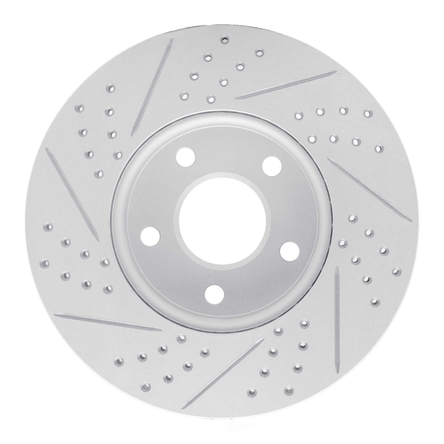 Dynamic Friction Company 830-54067R DFC Geoperformance Rotor - Drilled and Slotted