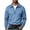 #03 Light Blue, variant on Men's Quarter-Zip Pullovers Relaxed Fit Sweatshirts Soft Warm Tops for Winter Commute Business Casual Dark Blue(M-3XL)