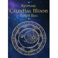thumbnail image 2 of Celestial Moon Tarot Bag: Luxury Velvet Drawstring Tarot or Oracle Bag, 2 of 3