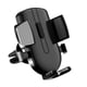 thumbnail image 4 of Inteprter Soporte universal para para teléfono móvil con soporte para salida de aire de coche por gravedad de 360° Teléfono y Comunicación Negro, 4 of 6