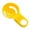 Yellow, variant on Uioepy Clearance Egg Separator Green Eggs Separator Sifting Kitchen Gadget Plastic Filter Sieve Divider Holder Funnel Kitchen Funnel