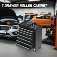 thumbnail image 3 of E-Western Rolling Tool Chest with 7 Drawers on Wheels Multi-Functional Mechanic Tool Storage Cabinet Garage Workshop, 3 of 7