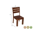 thumbnail image 2 of Taran Designs Adrien 5-piece Solid Wood Dining Set, 2 of 9