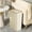 Yellow, variant on Push-Open Trash Can With Lid For Kitchen Bathroom And Living Room Slim Plastic Waste Bin Yellow 1 Count