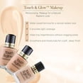 thumbnail image 3 of REVLON Touch And Glow Liquid Make Up Dewy - Ivory Mist, 20Ml, Light, Medium, Combination, 3 of 4