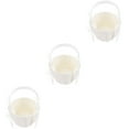 thumbnail image 4 of POINTERTECK 3pcs Flower Girl Basket Flower Basket Small Storage Basket with Handle for Wedding Ceremony, 4 of 6