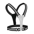 thumbnail image 2 of （Silver）Led Reflective Vest Safety Harness With High Visibility Warning Lights For Night Running Cycling Ns2, 2 of 5