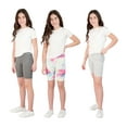 thumbnail image 2 of Hind Active Girls Bicycle Shorts, Assorted Colors (Size 5-16), 2 of 3