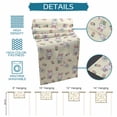 thumbnail image 6 of Table Runner - 72 Inch Long, Easter Bunny Kitchen Dining Table Runner Dresser Scarves, Eggs Lovely Rabbits Spring Tulips Floral Yellow Farmhouse Decor for Coffee Tables Wedding Party Banquet, 6 of 8