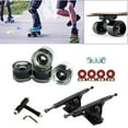 thumbnail image 4 of Piezas s llave de del soporte del puente del reemplazo Negro Claro Negro shamjiam Ruedas De Camiones De Skate, 4 of 9