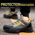 thumbnail image 4 of OwnShoe Lightweight Steel Toe Shoes for Men Women Safety Shoes Breathable Work Sneakers Industrial Boots, 4 of 8