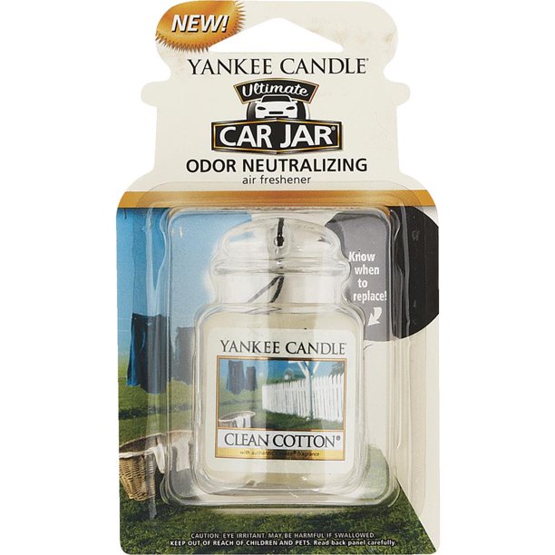 Yankee Candle Co Cln Cotton Car Jar Ultmt 1220878