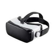 MP VR Viewer Mobile 3D HMD with IPD Adjustment - Compatible with phones up to 6" - White