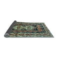 thumbnail image 2 of Ahgly Company Indoor Round Southwestern Light Blue Country Area Rugs, 5' Round, 2 of 4