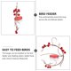 thumbnail image 3 of Bird Feeder Hanging Food Container for Outdoor Use 1Pcs Durable Dispenser, 3 of 4