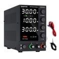 thumbnail image 1 of Adjust DC Power Supply Adjustable Lab Bench Power Source 30V 10A 60V 5A AC Switching Stabilized Bench Source DPS3010U ,Excellent Compatibility, 1 of 7