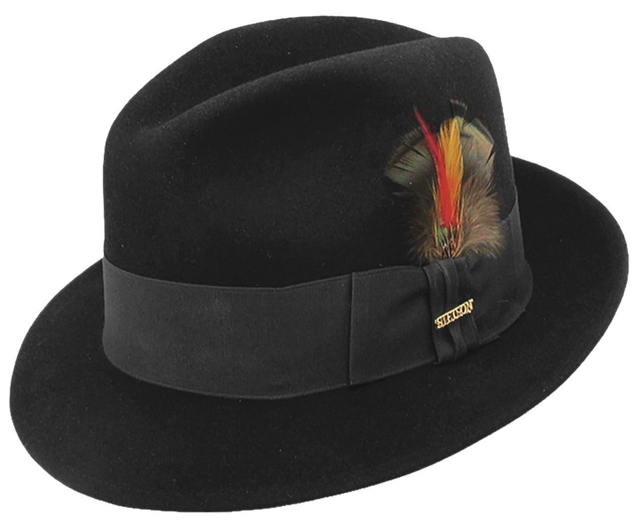 Stetson black fedora