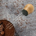thumbnail image 2 of GUOOL Stainless Steel Coffee Tamper Needle Coffee Distribution Hand Tamper Espresso Beech Black, 2 of 9